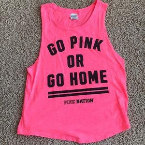 PINK tank top